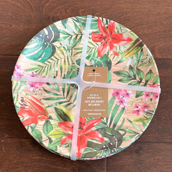 Salad Plates Tommy Bahama Melamine Dinnerware Tommy Bahama